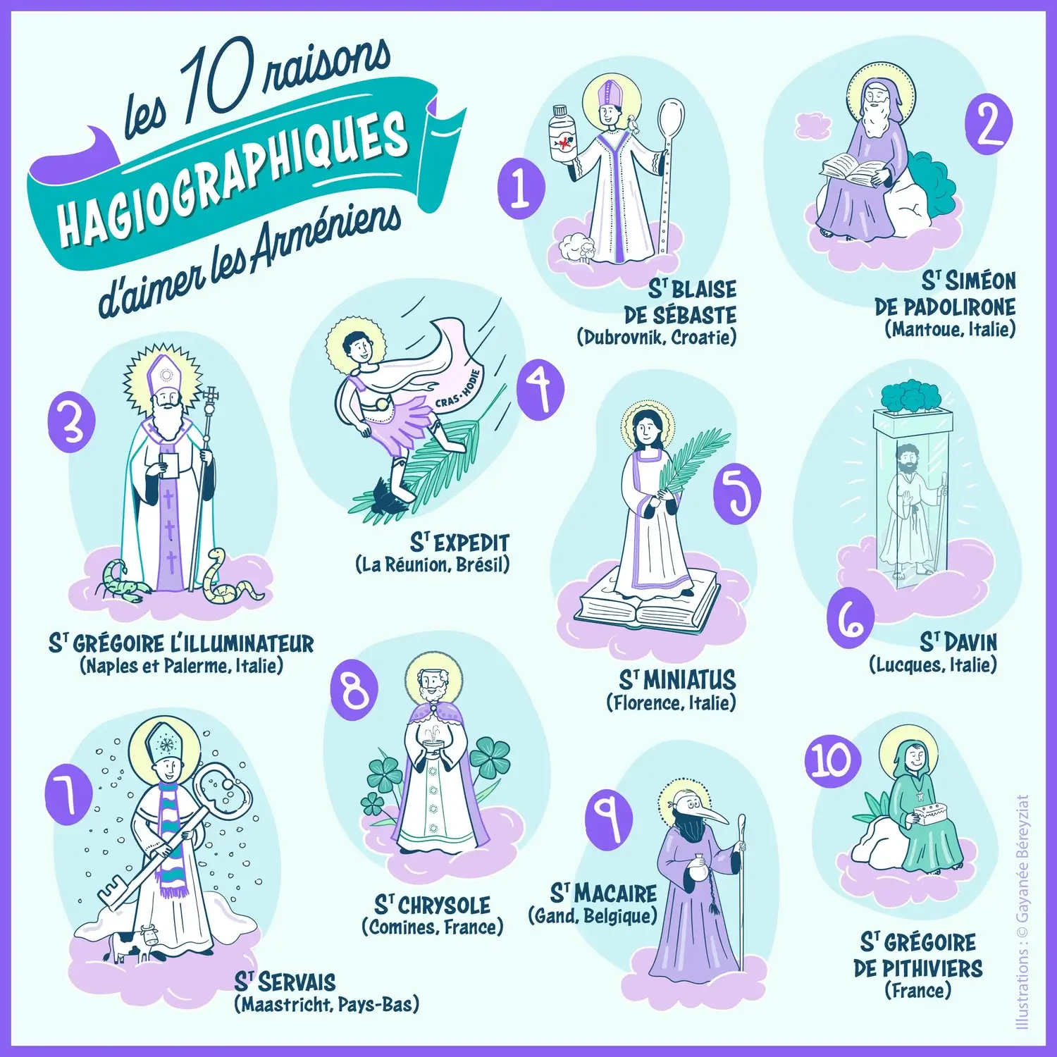 10 raisons hagiographiques d'aimer les Arméniens