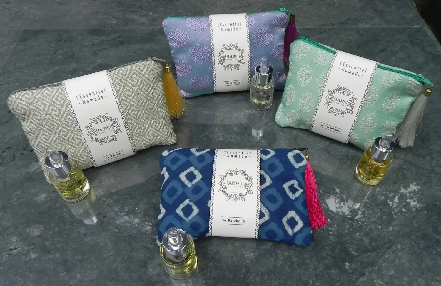 Sanskriti - L'Essentiel Nomade, pochettes