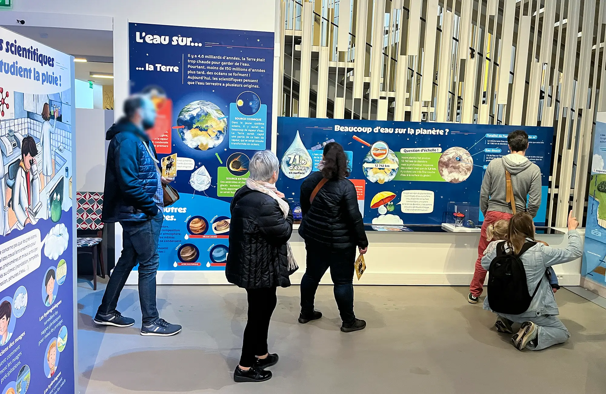 Exposition: Sous la pluie