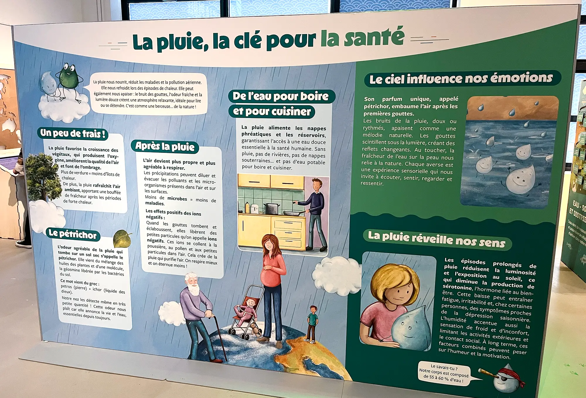 Exposition: Sous la pluie