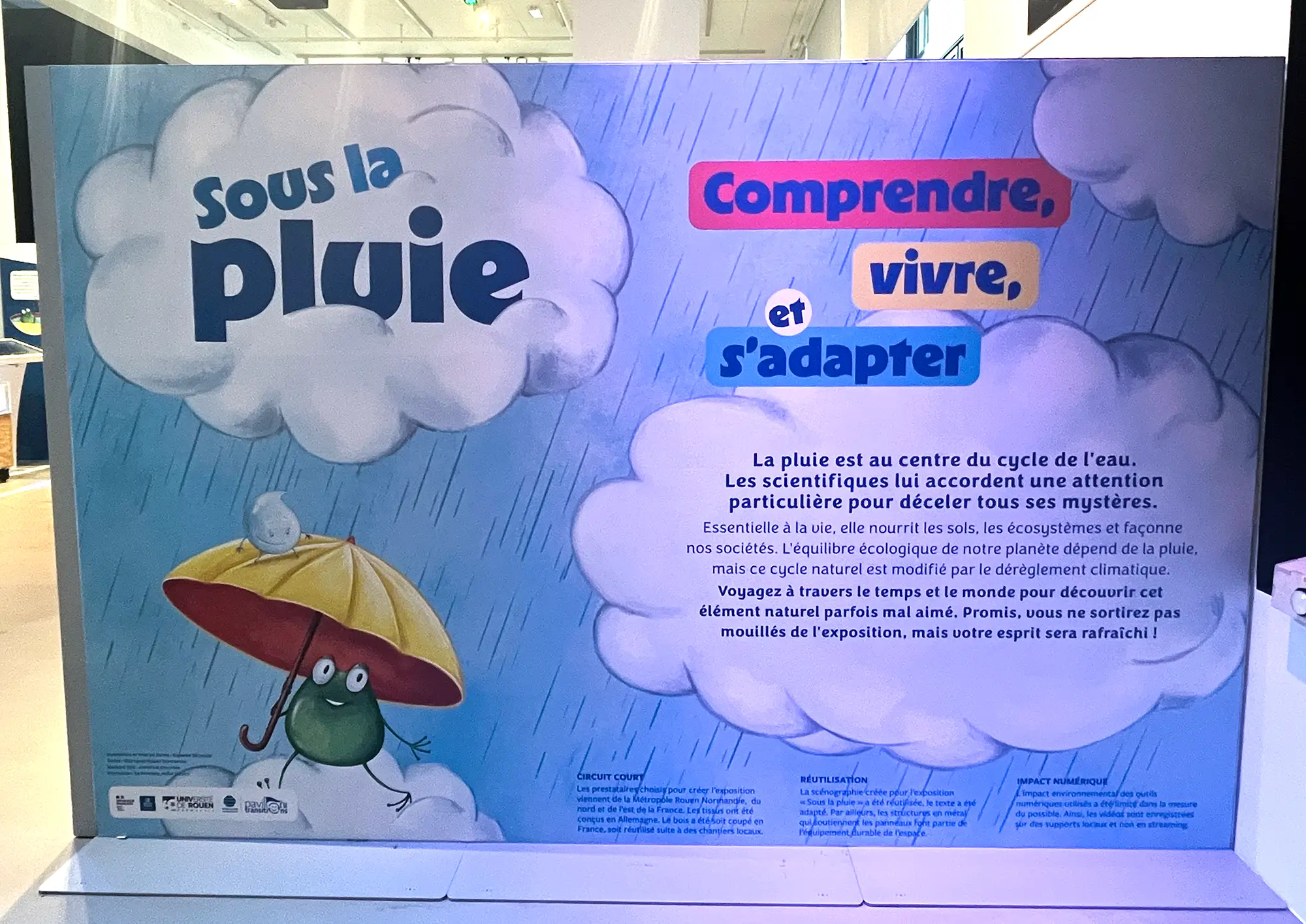 Exposition: Sous la pluie