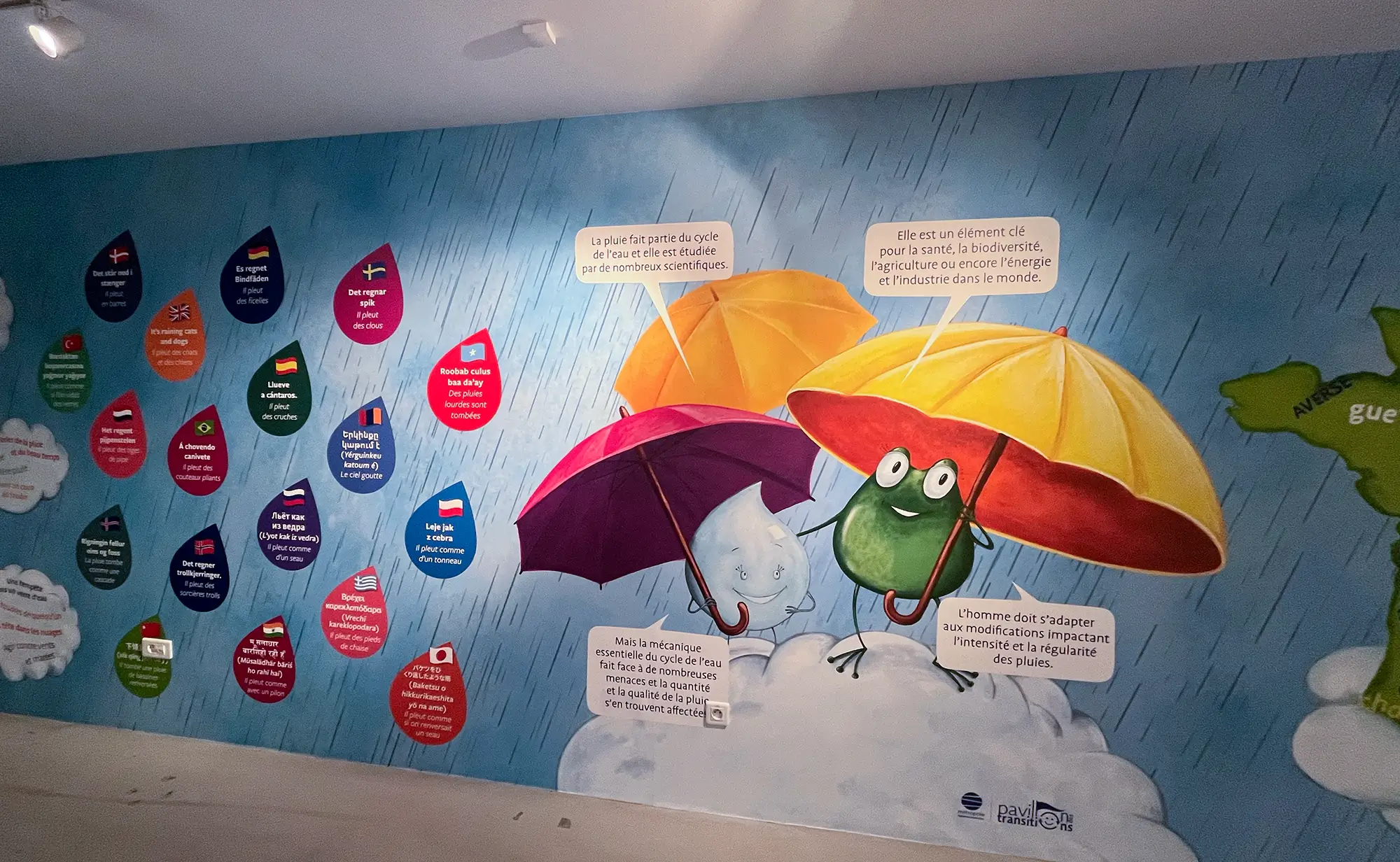 Exposition: Sous la pluie