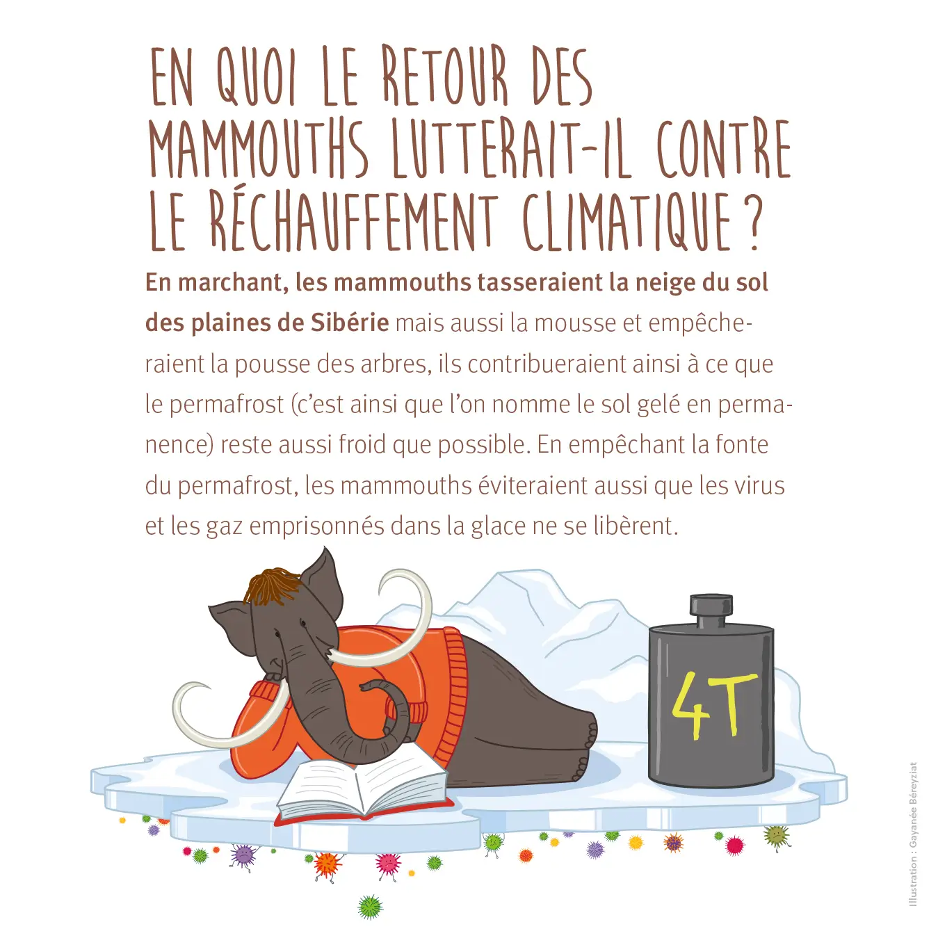 Les mammouths bientôt de retour